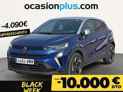 Azul Usado 2024 Renault Captur Techno SUV | 20.500 € (Precio justo)