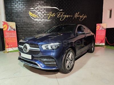 Usado Mercedes GLE350 320 CV (235 kW) 2021 Azul Coupe