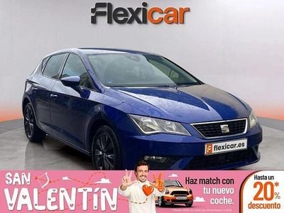 Usado Seat Leon Style 115 CV (84 kW) 2019 Azul