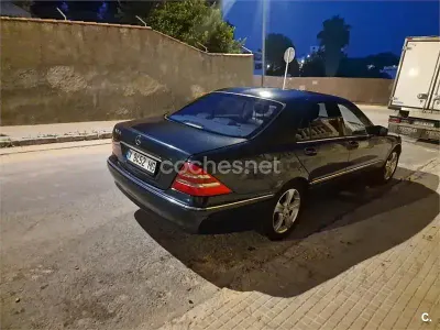 Usado Mercedes S320 224 CV (164 kW) 2000 Negro Berlina