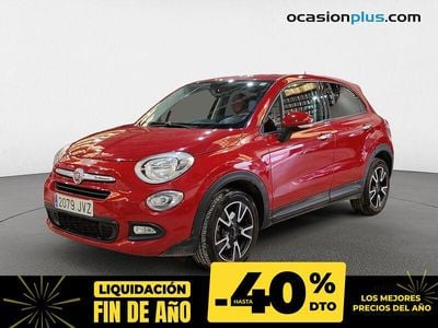 Rojo Usado 2016 Fiat 500X Pop Star SUV | 13.250 € (Precio justo)