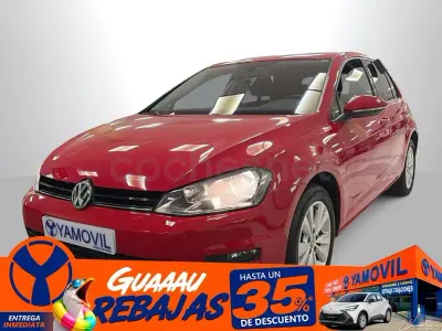 Usado VW Golf VII Edition 110 CV (80 kW) 2016 Rojo Berlina
