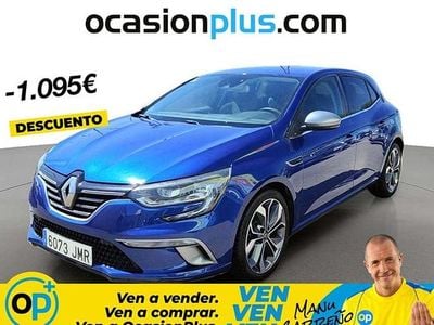 Usado Renault Mégane GT Line GT-Line 131 CV (96 kW) 2016 Azul Utilitario