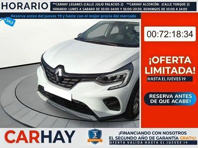 Usado Renault Captur Intens 101 CV (74 kW) 2021 Blanco SUV