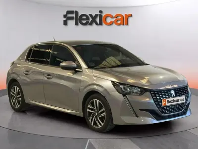 Usado Peugeot 208 Active 101 CV (74 kW) 2020 Gris Utilitario