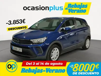 Usado Opel Crossland 83 CV (61 kW) 2021 Azul SUV