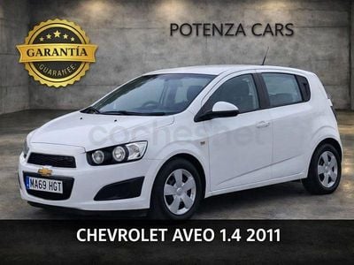 Usado Chevrolet Aveo LT 101 CV (74 kW) 2011 Blanco Berlina