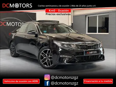 Usado Kia Optima GT-Line 136 CV (100 kW) 2019 Negro Berlina