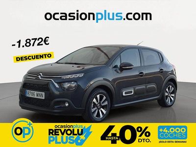 Usado Citroën C3 PureTech 110 CV (80 kW) 2024 Negro Berlina