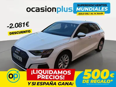 Usado Audi A3 110 CV (80 kW) 2023 Blanco Berlina