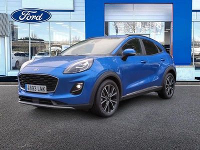 Azul Usado 2021 Ford Puma Titanium SUV | 17.900 € (Precio justo)
