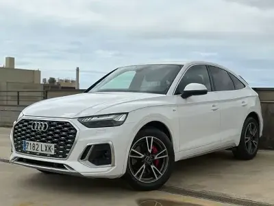 Usado Audi Q5 S-Line 163 CV (119 kW) 2022 Blanco SUV