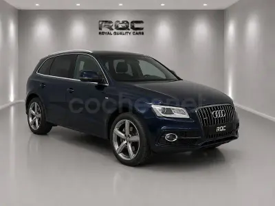 Usado Audi Q5 Ambition 245 CV (180 kW) 2014 Azul SUV