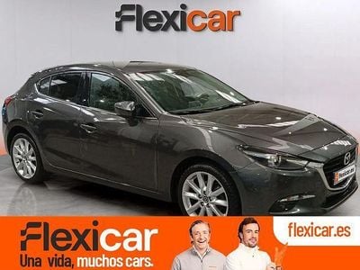 Usado Mazda 3 Style 120 CV (88 kW) 2017 Gris Berlina