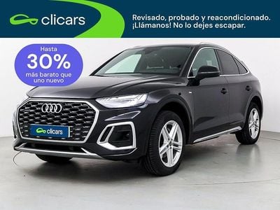Usado Audi Q5 Sportback S-Line 204 CV (150 kW) 2022 Negro SUV