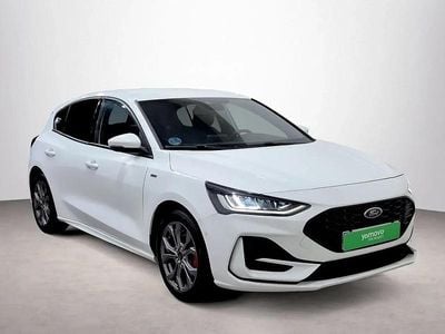Brugt Ford Focus ST-Line 126 HK (92 kW) 2022 Hvid Sedan