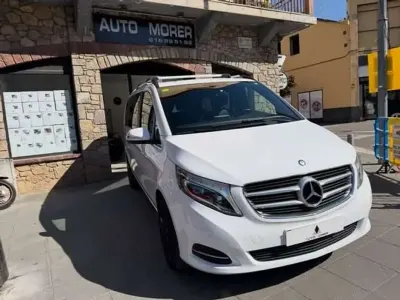 Usado Mercedes V250 Avantgarde 190 CV (139 kW) 2016 Blanco Monovolumen