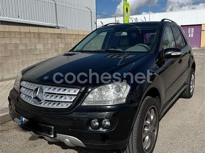 Usado Mercedes ML280 190 CV (139 kW) 2008 Negro SUV