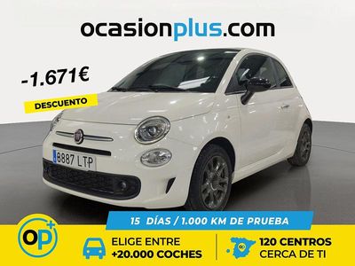 Blanco Usado 2021 Fiat 500 Connect Descapotable | 12.450 € (Precio justo)