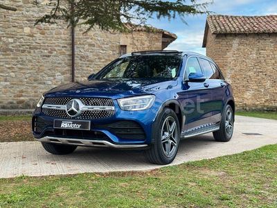 Usado Mercedes GLC200 163 CV (119 kW) 2020 Azul SUV