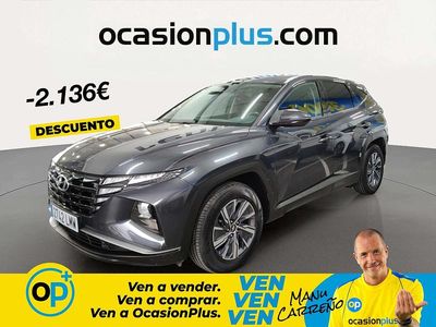 Usado Hyundai Tucson 115 CV (84 kW) 2021 Gris SUV