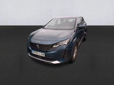 Usado Peugeot 3008 Active 130 CV (95 kW) 2021 Azul SUV