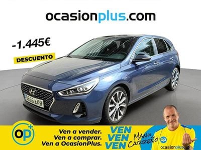 Begagnad Hyundai i30 Style 140 HK (102 kW) 2018 Blå