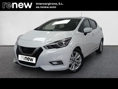 Usado Nissan Micra N-Connecta 117 CV (86 kW) 2019 Blanco Utilitario