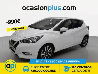 Blanco Usado 2019 Nissan Micra S | 10.900 € (Precio justo)