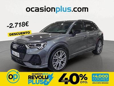 Usado Audi Q3 S-Line 150 CV (110 kW) 2020 Gris SUV