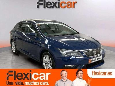 Azul Usado 2019 Seat Leon ST FR Familiar | 14.490 € (Precio justo)