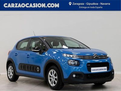 Usado Citroën C3 Feel 68 CV (50 kW) 2017 Azul Berlina
