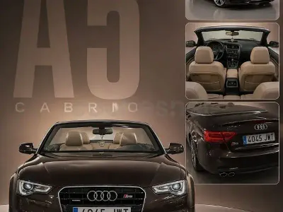 Usado Audi A5 Cabriolet 211 CV (155 kW) 2012 Marrón Descapotable