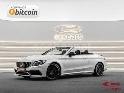 Usado Mercedes C63 AMG AMG 476 CV (350 kW) 2020 Blanco Descapotable