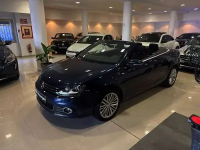 Usado VW Eos Sportline 160 CV (117 kW) 2014 Azul Descapotable