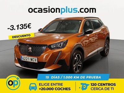 Naranja Usado 2022 Peugeot 2008 Allure SUV | 17.990 € (Precio justo)