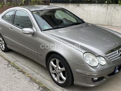 Käytetty Mercedes C160 Sport Edition 122 HP (89 kW) 2007 Harmaa Coupe - kaksiovinen