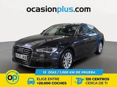 Usado Audi A6 Advanced 150 CV (110 kW) 2015 Gris Berlina