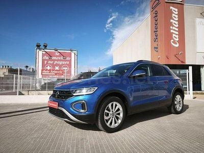 Usado VW T-Roc Life 150 CV (110 kW) 2023 Azul SUV