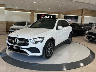 Blanco Usado 2020 Mercedes GLC220 SUV | 38.990 € (Precio justo)