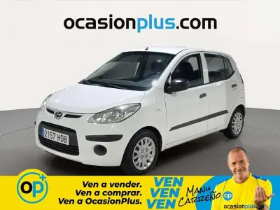 Usado Hyundai i10 Comfort 78 CV (57 kW) 2011 Blanco Utilitario