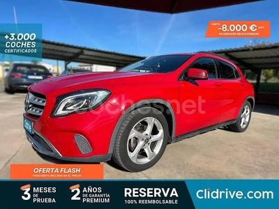 Usado Mercedes GLA200 136 CV (100 kW) 2017 Rojo SUV