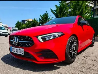 Usado Mercedes A200 163 CV (119 kW) 2019 Rojo Utilitario