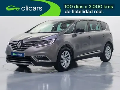Usado Renault Espace Zen 160 CV (117 kW) 2016 Gris / plata Monovolumen