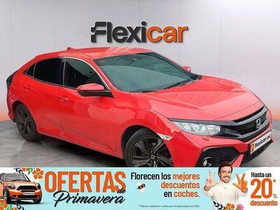 Usado Honda Civic Elegance 129 CV (94 kW) 2017 Rojo
