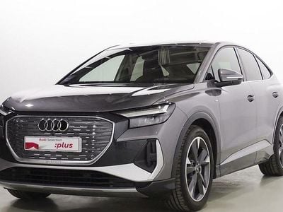Usado Audi Q4 e-tron S-Line 150 kW (204 CV) 2023 Gris SUV