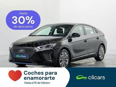 Usado Hyundai Ioniq 141 CV (103 kW) 2016 Negro Utilitario