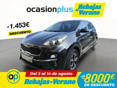 Usado Kia Sportage Plus 132 CV (97 kW) 2019 Negro SUV