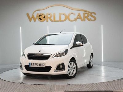 Usado Peugeot 108 Active 72 CV (52 kW) 2021 Blanco Berlina