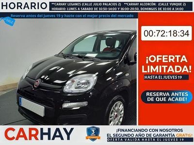 Usado Fiat Panda Lounge 69 CV (50 kW) 2019 Negro Berlina